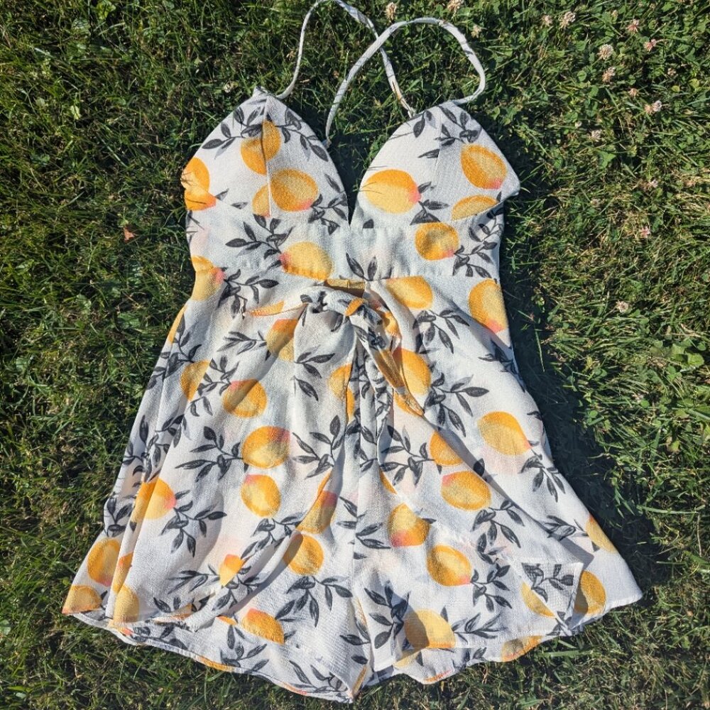 Lemon Romper